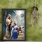 Nativity Diamond Art Painting Kits for Adults,5D Diamond Art Nativity Scene Kit,DIY Full Round Drills Christian Religious Diamond Dot Painting for Wall Decor 12X16 in